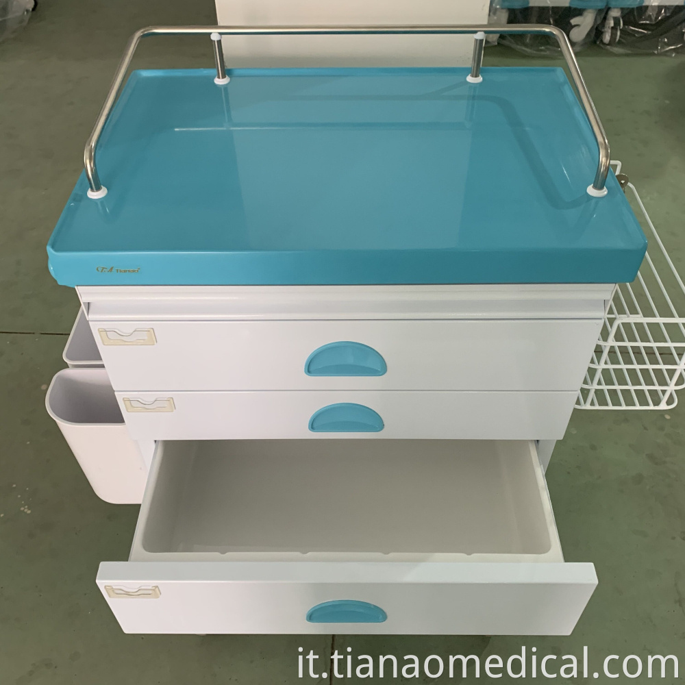 Hospital ABS Anesthesia Trolley